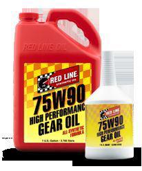 Red line synthetic oil 75w90 gear oil, case of 12 quarts 