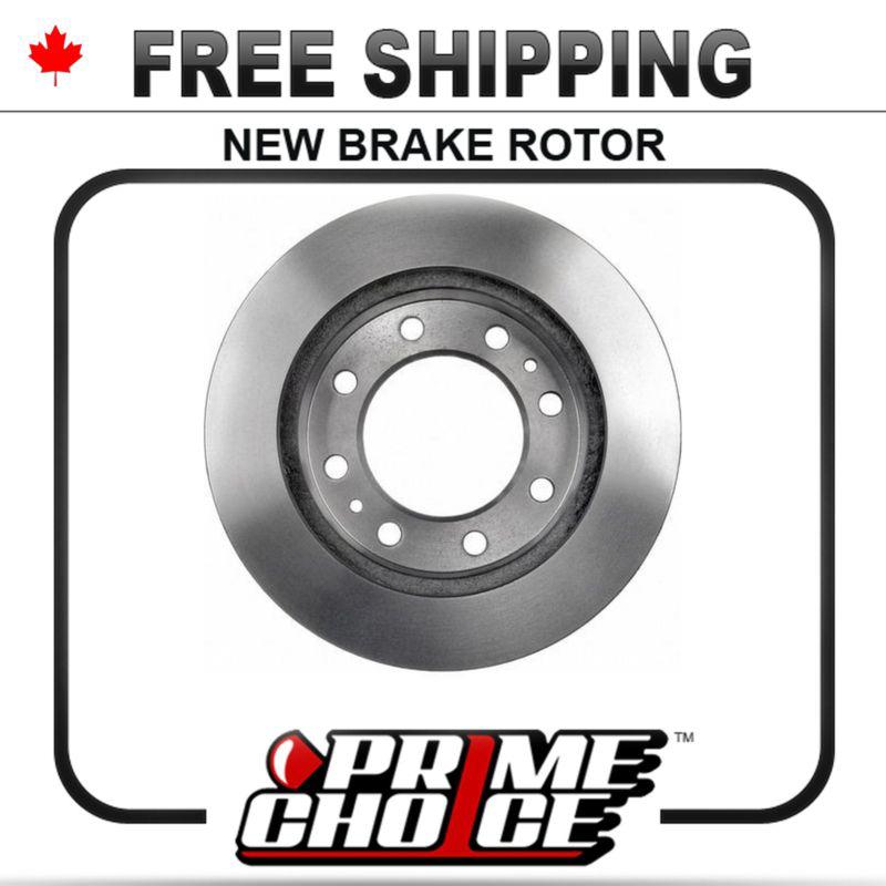 1 premium new disc brake rotor for front fits left driver / right passenger side