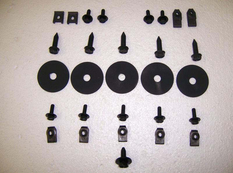 Inner wheel well install set 29 pc used 78-87 el camino monte carlo