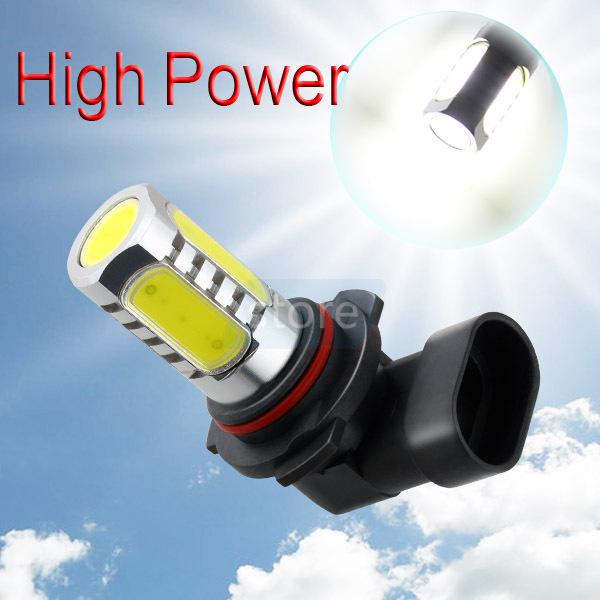 9006 hb4 high power 6w pure white fog driving head light car led bulb lamp