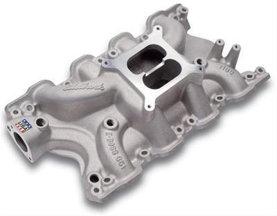 Edelbrock performer rpm intake manifold 7183 ford sb v8 351 fits ford 4v heads