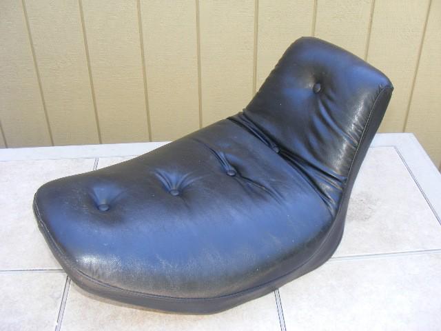 Used mustang harley davidson motorcycle seat.