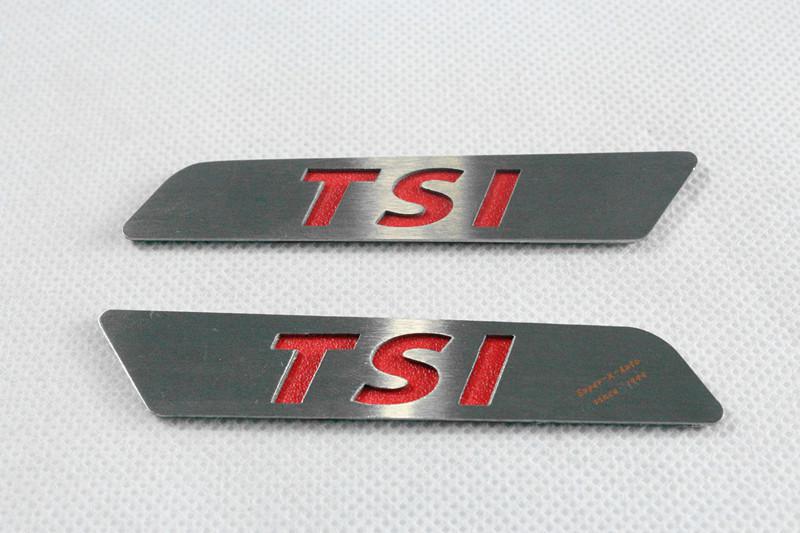 2 pcs red tsi  seat lift wrench insert trim for vw golf jetta skoda octavia