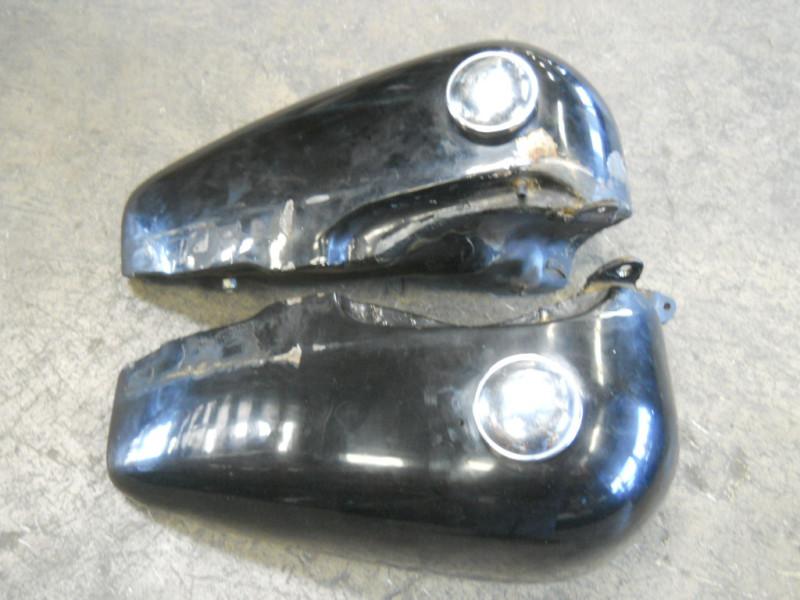 1973 harley davidson shovelhead police special  fuel gas tanks