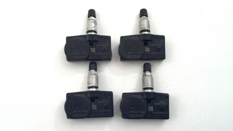 Set of 4 (04 05 06 07 08 09) mazda rx8 tire pressure monitor sensor oem tpms 