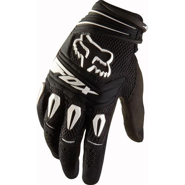 Black m fox racing pawtector gloves 2013 model