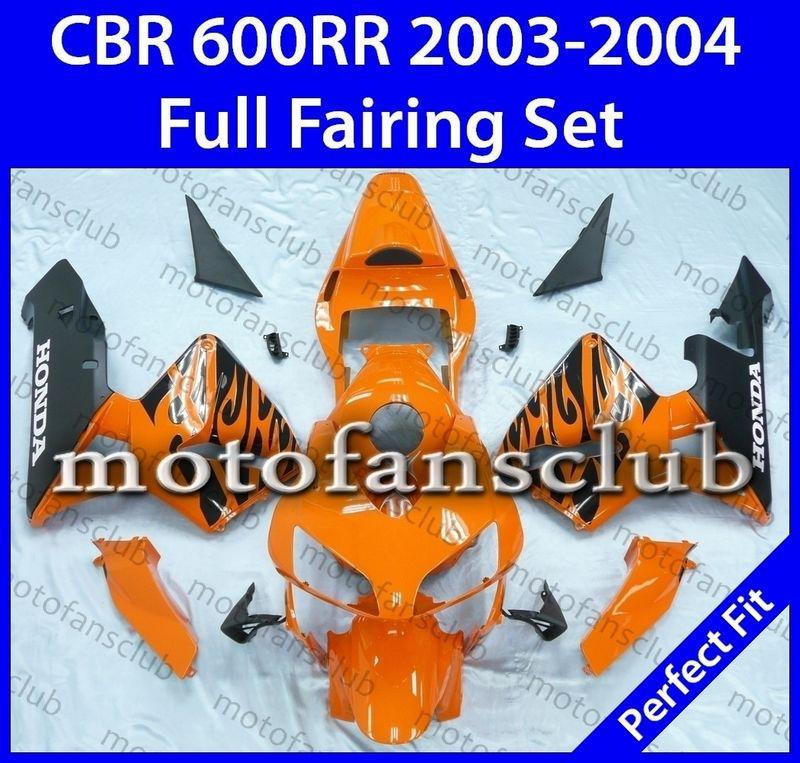 Fit honda cbr600rr 03 04 cbr 600 rr 2003 2004 fairing kit bodywork #13 b