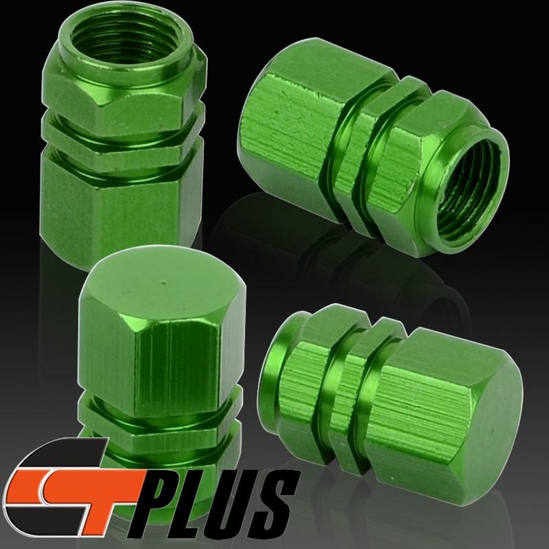 Cool green cars valve stem cover trim for vehicle truck tire toyota kia vw hot