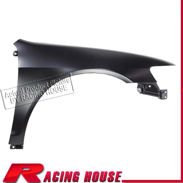 98-02 honda accord coupe no lamp hole front fender passenger right primered new