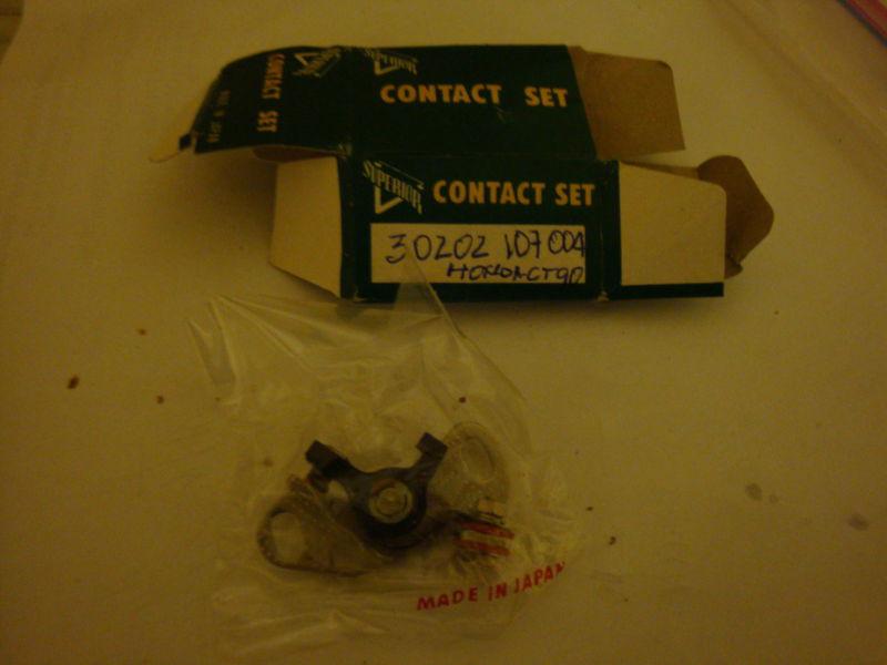 Nos honda act90 cb125 atc110 tl125 contac points set 30202-107-004