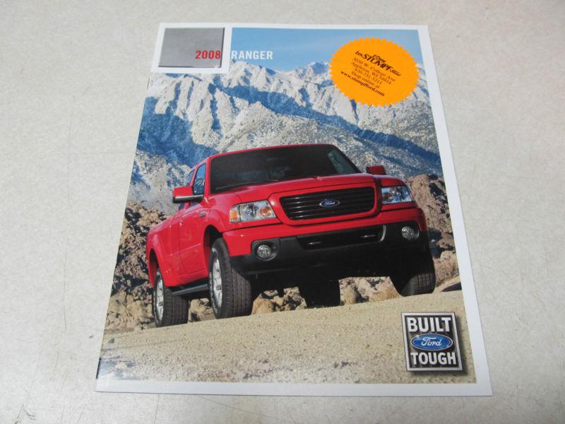 2008 ford ranger original sales brochure