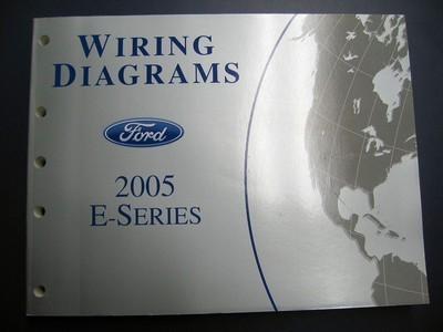 05 ford e-series wiring diagrams shop service manual 2005 electrical oem repair