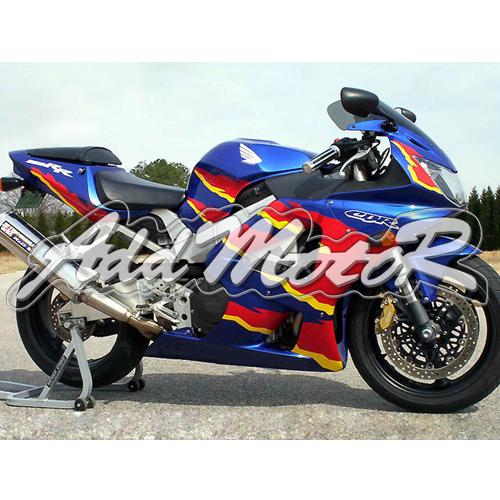 Injection molded fit cbr929rr 00 01 yellow red blue fairing l9001h