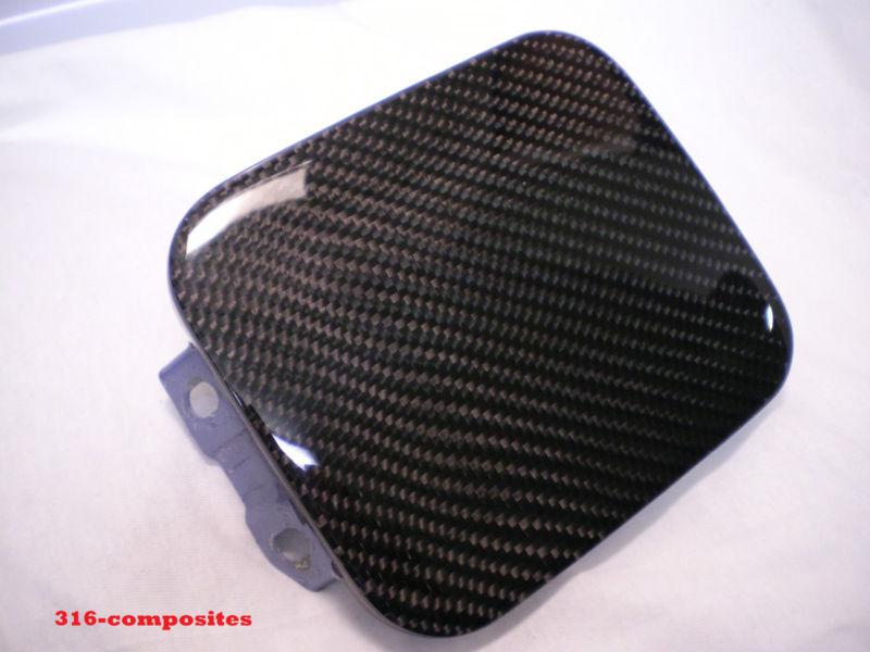 88-91 honda crx ef carbon fiber fuel door gas lid