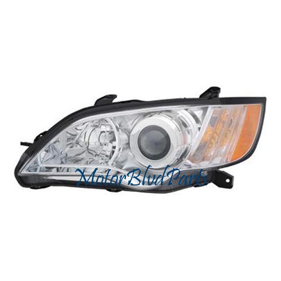 08-09 subaru outback headlight headlamp driver left lh