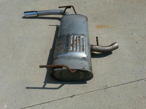 Malibu factory muffler with chrome tip 2009-2012