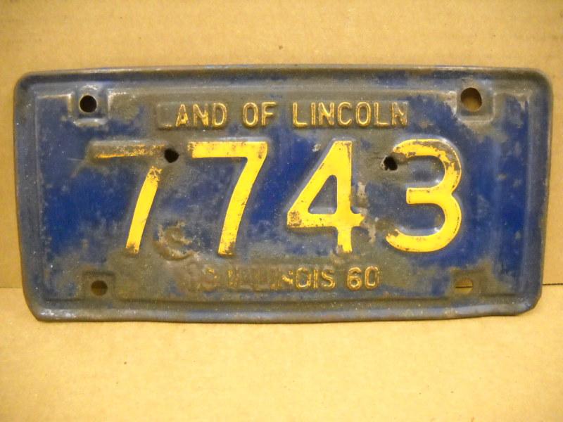  illinois motorcycle license plate 1960 harley indian bsa triumph norton yamaha