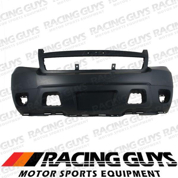 07-12 chevy avalanche front bumper cover raw black assembly gm1000817 25814570