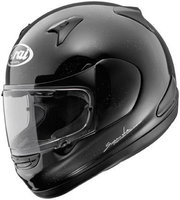 New arai signet-q full-face adult helmet, diamond black, small/sm