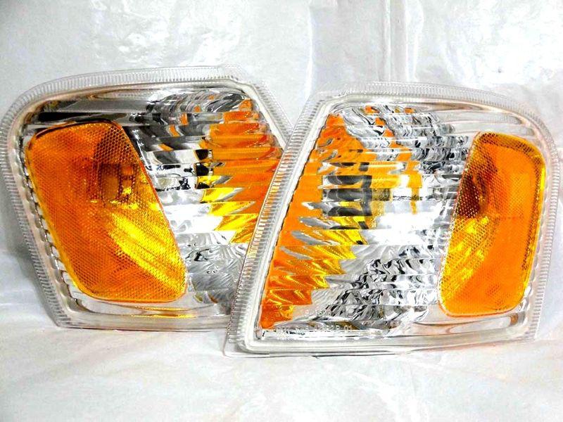 Ford 01 explorer sport trac corner signal parking light lamp rl h one pair new