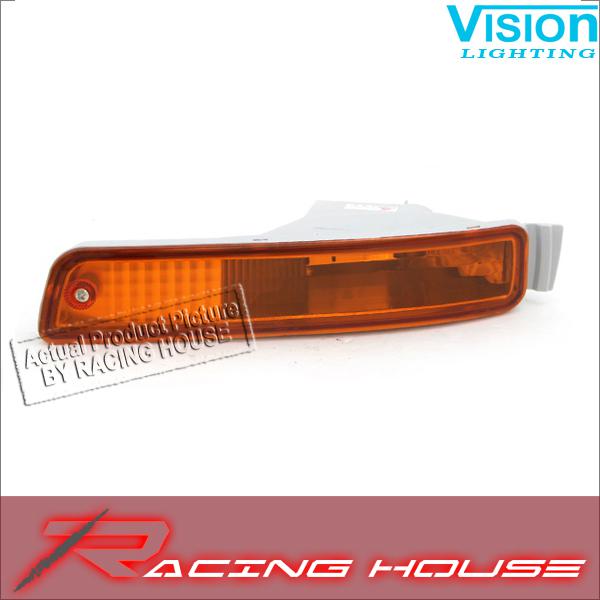 Left driver parking bumper turn signal light 95-96 toyota camry 2dr 4dr