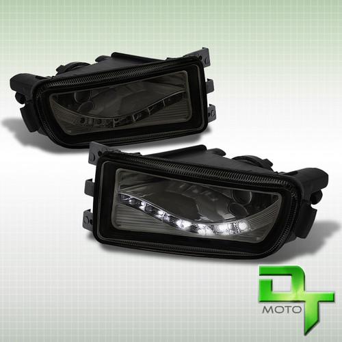 98-05 lexus gs300/400/430 led smoked bumper driving glass fog lights left&right