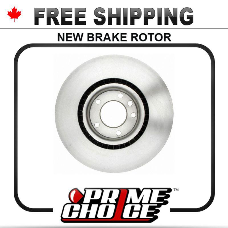 1 premium new disc brake rotor for front fits left driver / right passenger side