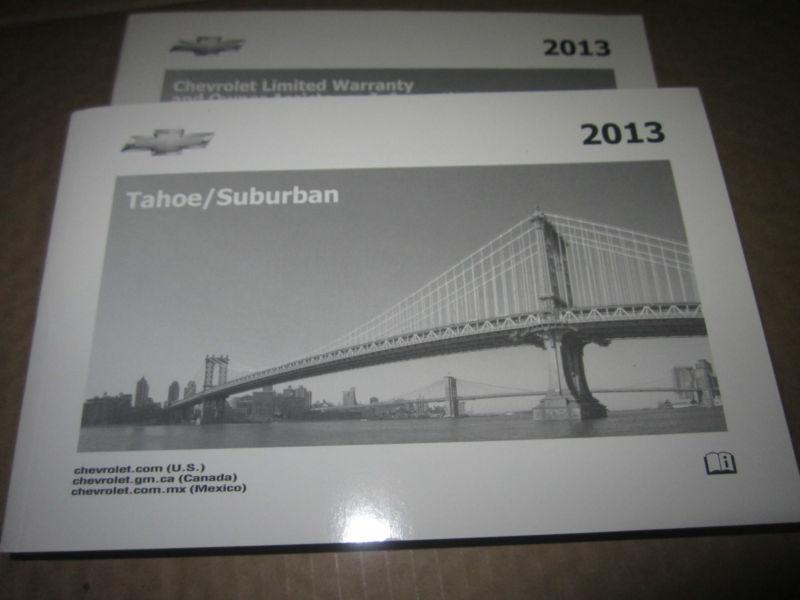 2013 chevy tahoe / suburban owners manual - j0310