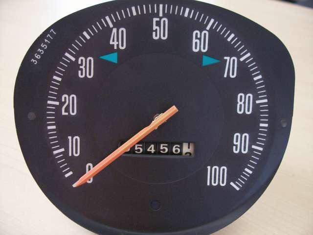 Mopar oem dodge truck lil red express 100 mph speedometer ramcharger m880