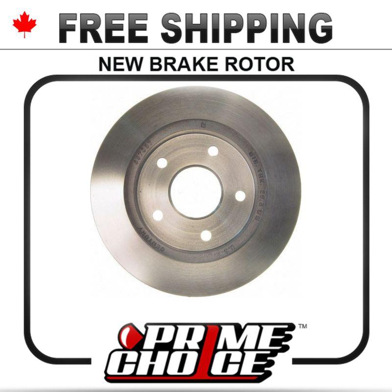 1 premium new disc brake rotor for front fits left driver / right passenger side