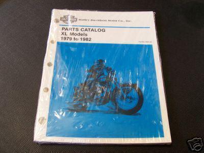 Harley 1979 - 1982 sportster parts catalog nos (104)