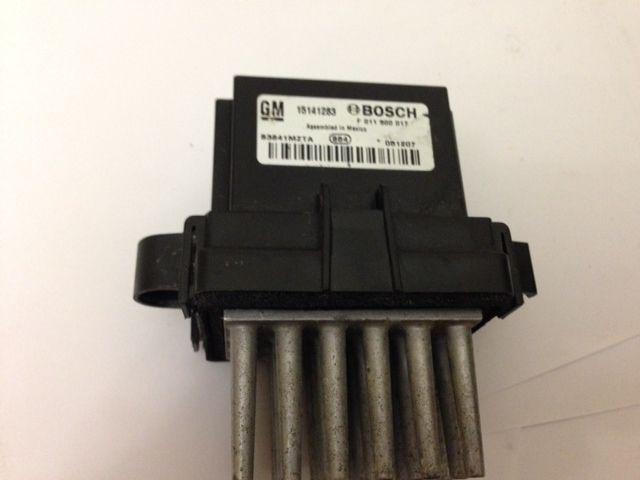 Blower motor resistor chevrolet tahoe 2007 bosch 15141283 oem