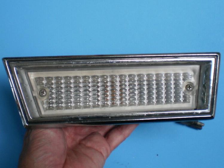 Used 1969 mercury montego. cyclone. side marker light with clear lens