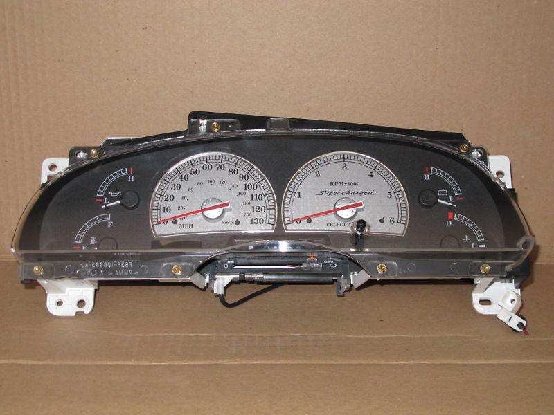 2002 02 2003 03 ford f150 harley davidsontruck speedometer cluster w/ tach 19k