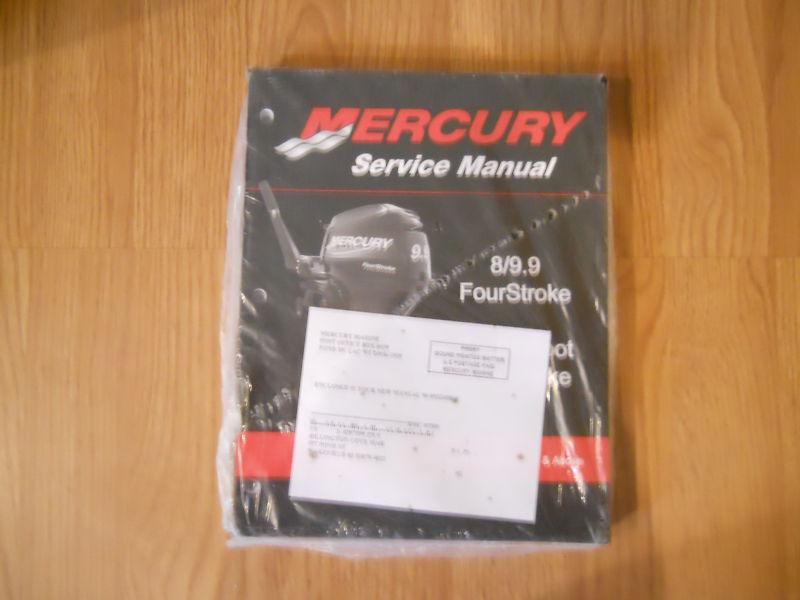Mercury outboards  8 / 9.9 (4-stroke)  & 9.9 big foot service manual