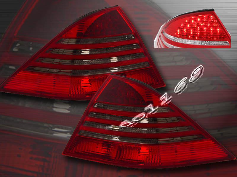 2000-2005 mercedes w220 led tail lights brake lamps