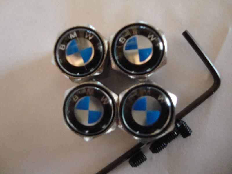 Bmw logo anti - theft valve stem caps decorate your tires wheels for less  usa 