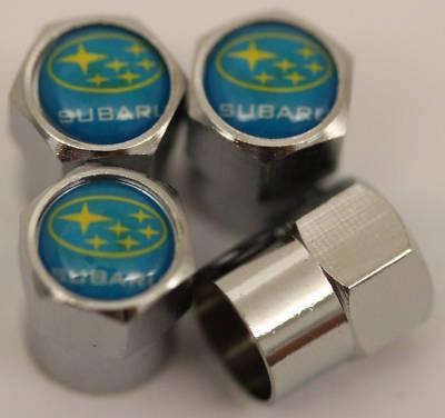 Subaru tire valve caps turbo outback  legacy impreza forester wrx free shipping