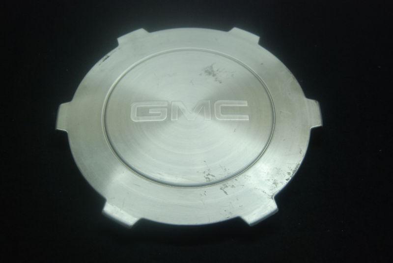 Gmc sierra yukon xl wheel center cap aluminum finish 9594521 04 05 06 07