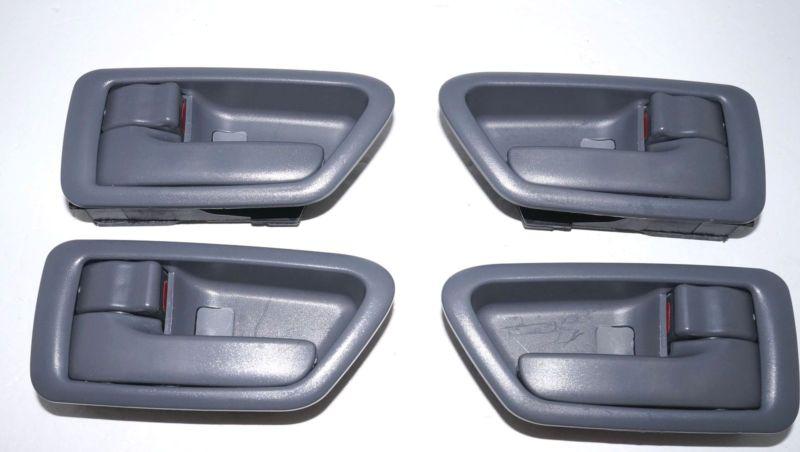 New interior door handle for toyota camry/sienna or lexus gray set kit of 4