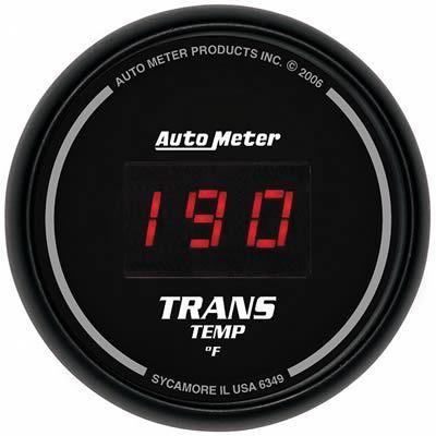 Autometer sport-comp digital series gauge transmission temperature 2 1/16" dia