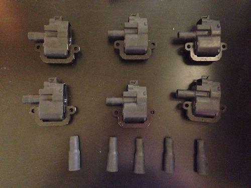 6pack ls1 12558948 nos denso 673-7105 ignition coil oe gm 97-04 chevolet corvett