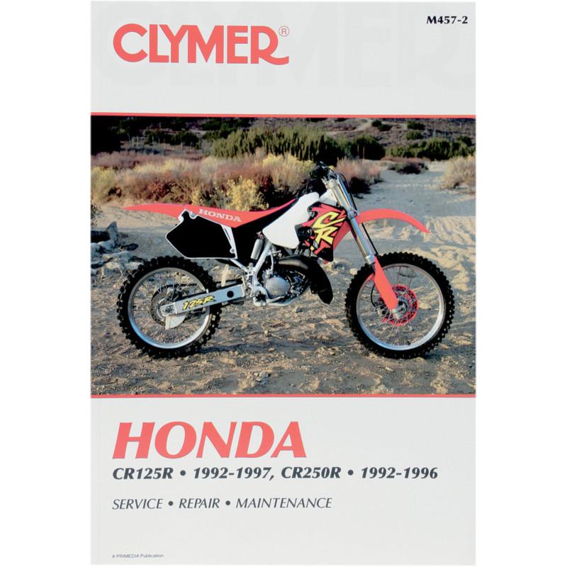 Clymer m457-2 repair service manual honda cr125/cr250 1992-1997