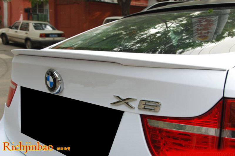 Painted code 416 p style boot wing trunk spoiler for bmw e71 x6 2008 2012 ♠