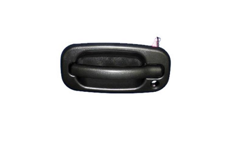 Depo driver outside front texture black door handle chevy gmc 15034985