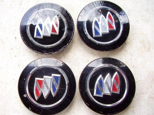 1989-1996 buick hubcap center cap emblem 3-3/4"dia set of 4