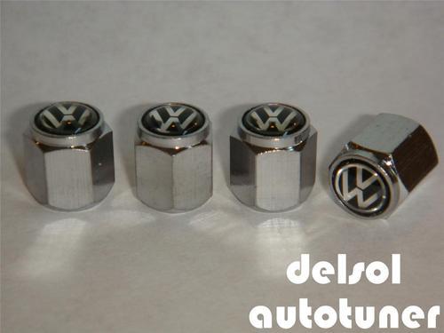 For volkswagen vw new hex car valve stem caps (set of 4 pcs) 4pcs stems dust cap