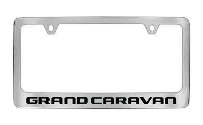 Dodge genuine license frame factory custom accessory for grand caravan style 1