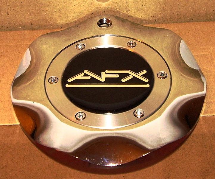 Afx wheels chrome custom wheel center cap caps (1)