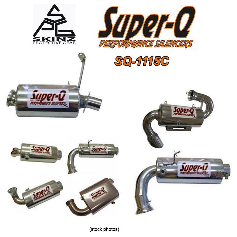 Skinz super-q silencer sq-1115c arctic cat 12-14 m 800, m 800 sno pro, m 800 hcr